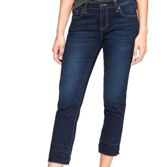 GAP Denim - GAP straight crop coupe 3/4 droite